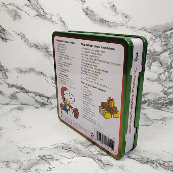 Peanuts Christmas 3 CD Set in Collector Tin - Picture 4 of 8